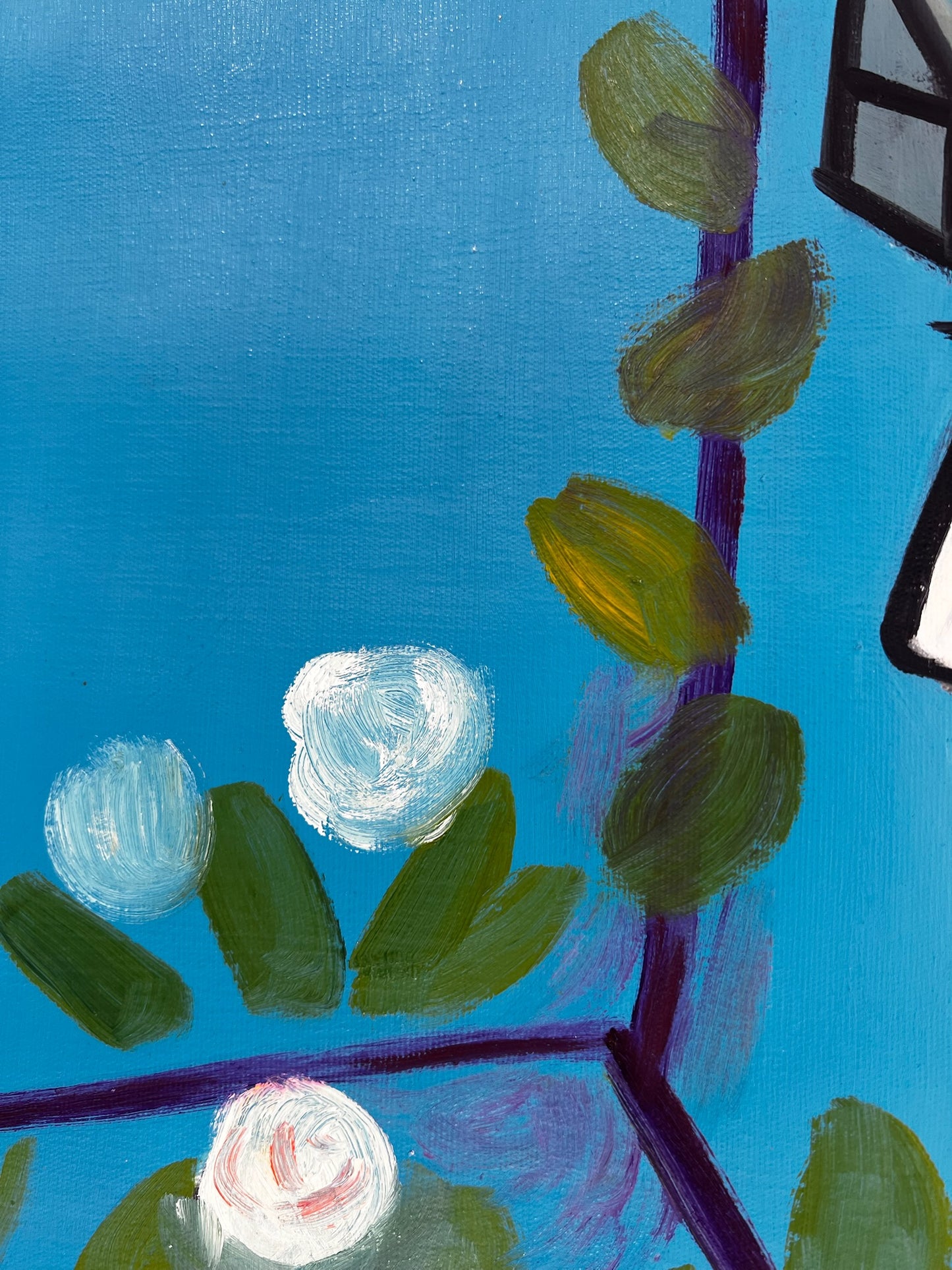 Picasso - Jacqueline con fiore – Dipinto a mano