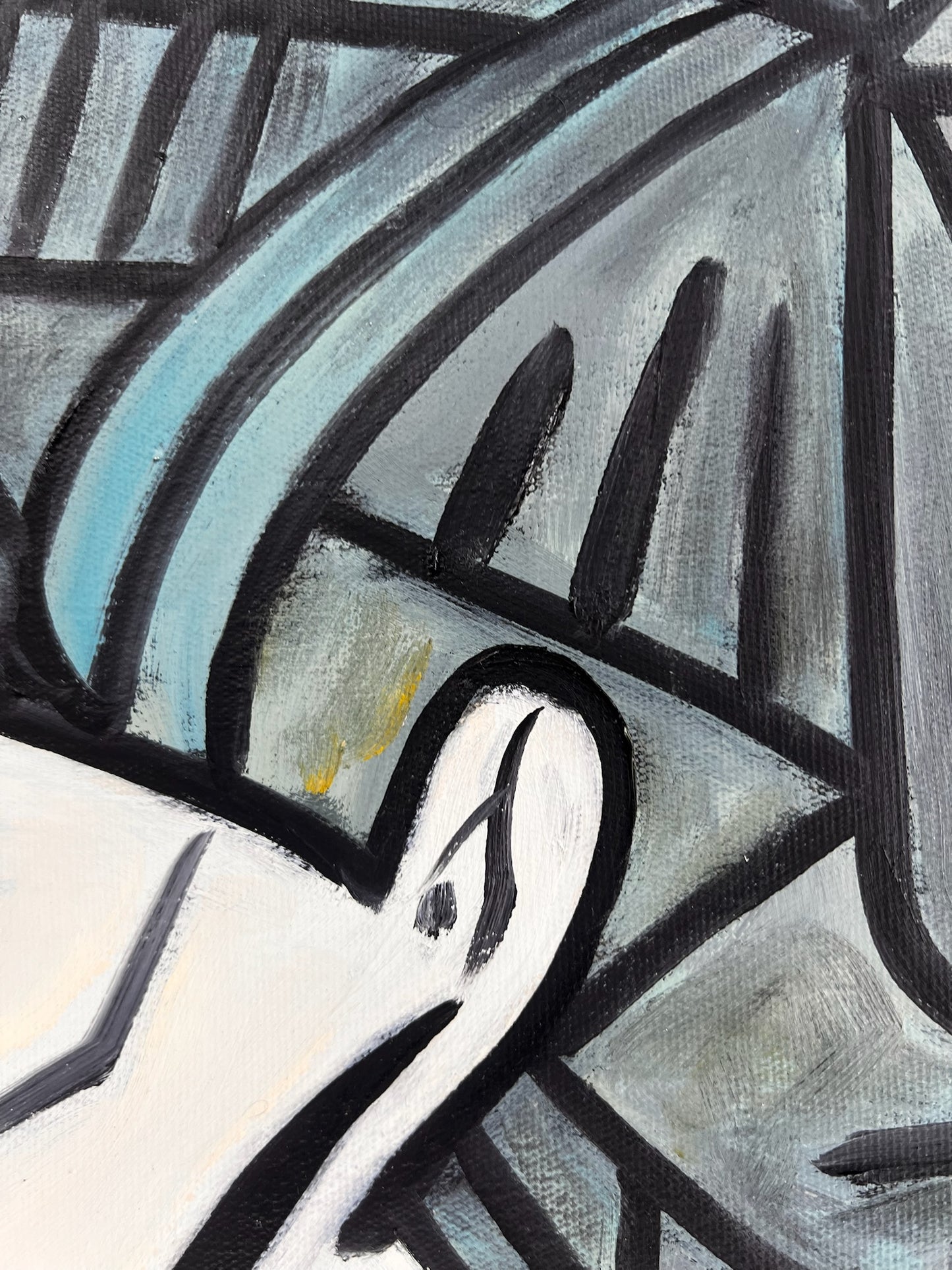 Picasso - Jacqueline con fiore – Dipinto a mano