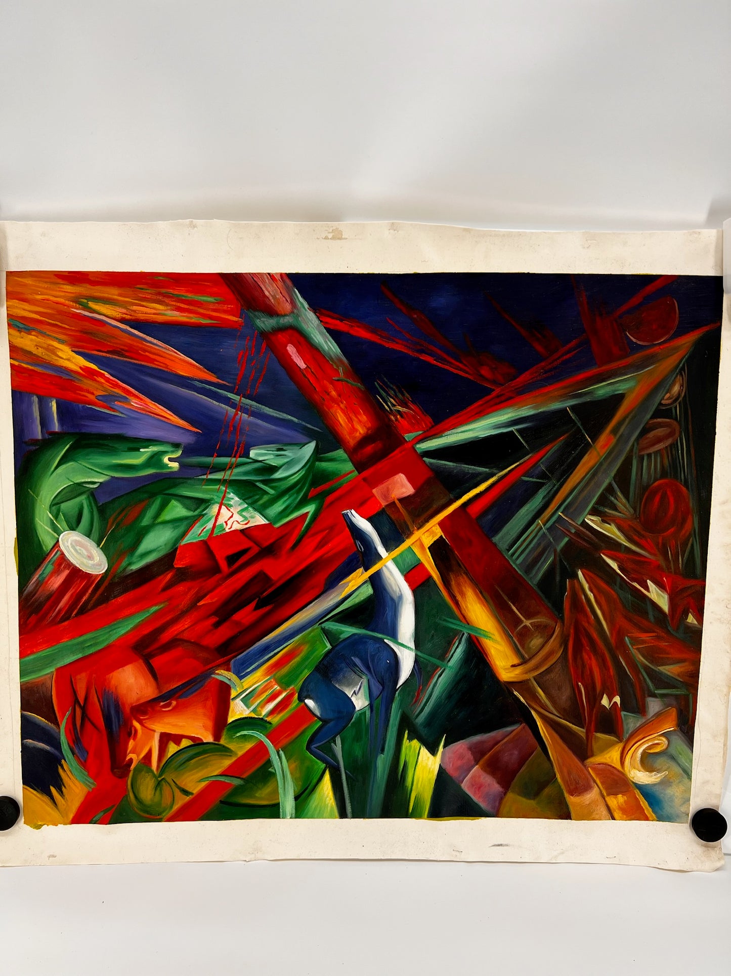 Tierschicksale,  Franz Marc (1880-1916)