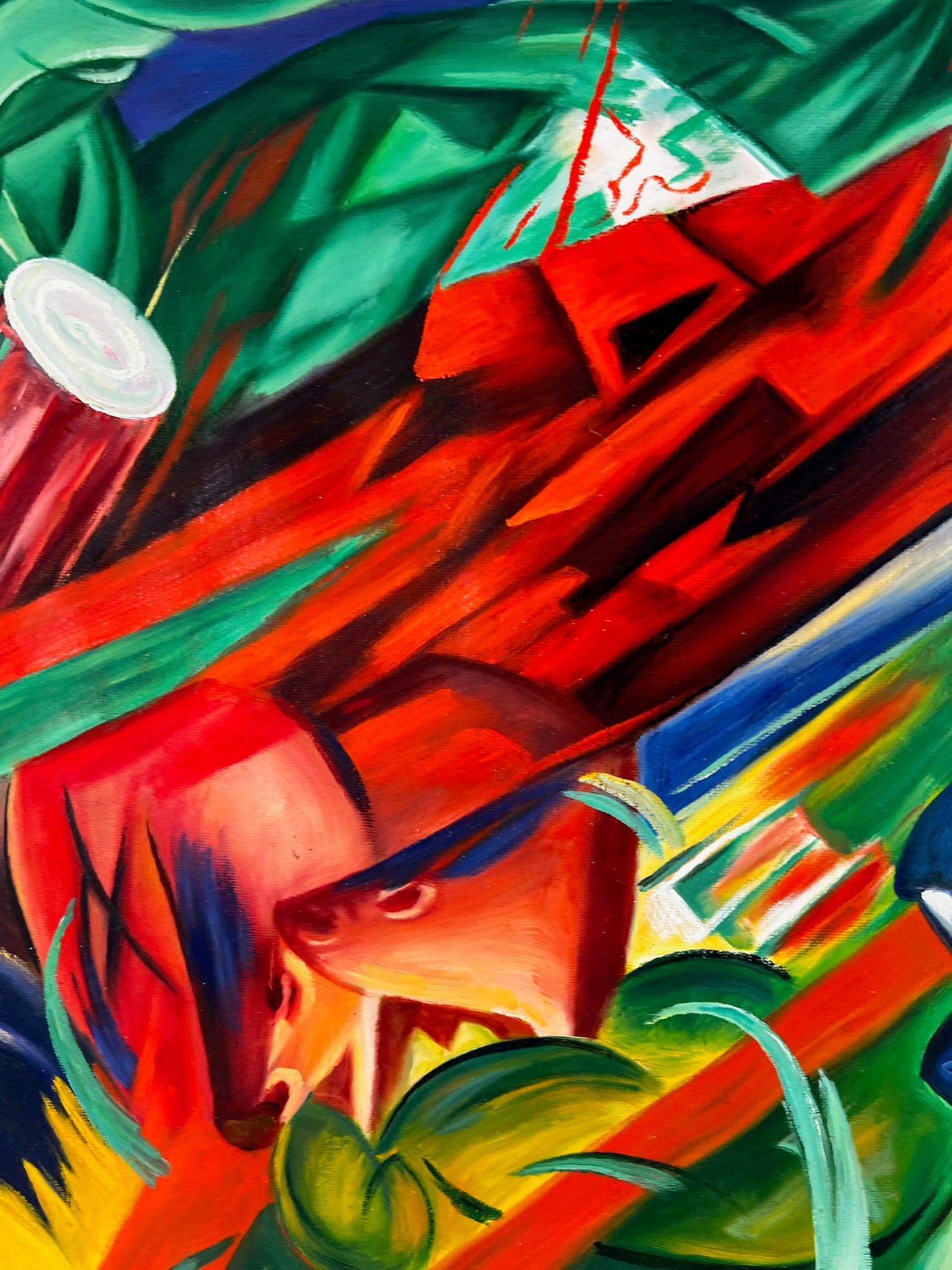 Tierschicksale,  Franz Marc (1880-1916)