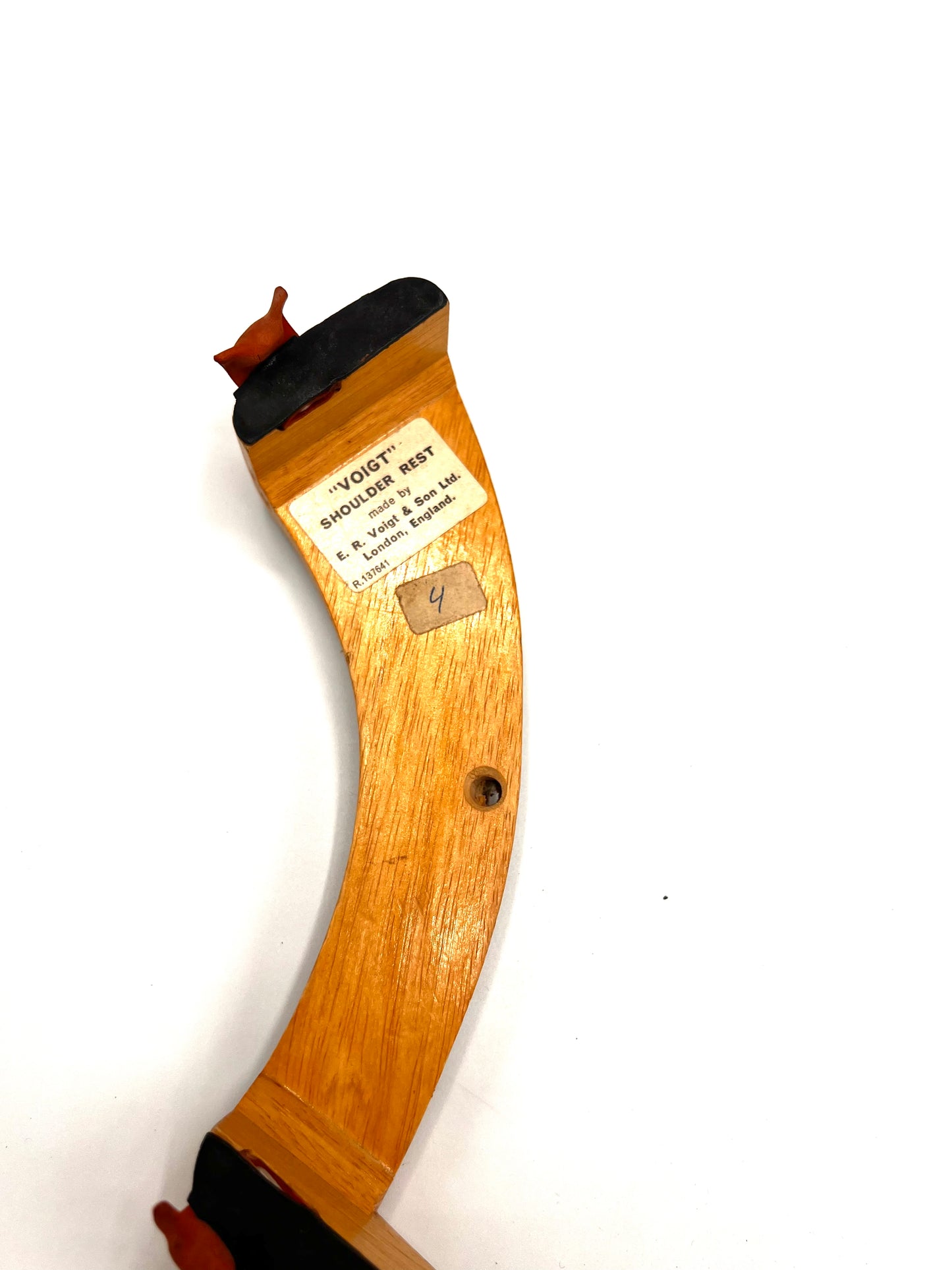 Voigt Shoulder Rest - Supporto per Spalla in Legno Vintage