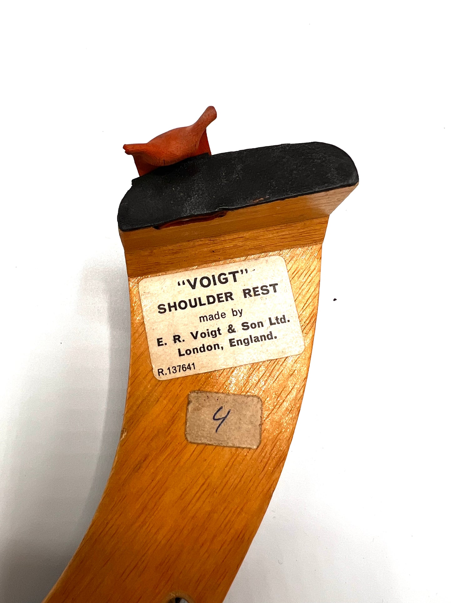 Voigt Shoulder Rest - Supporto per Spalla in Legno Vintage