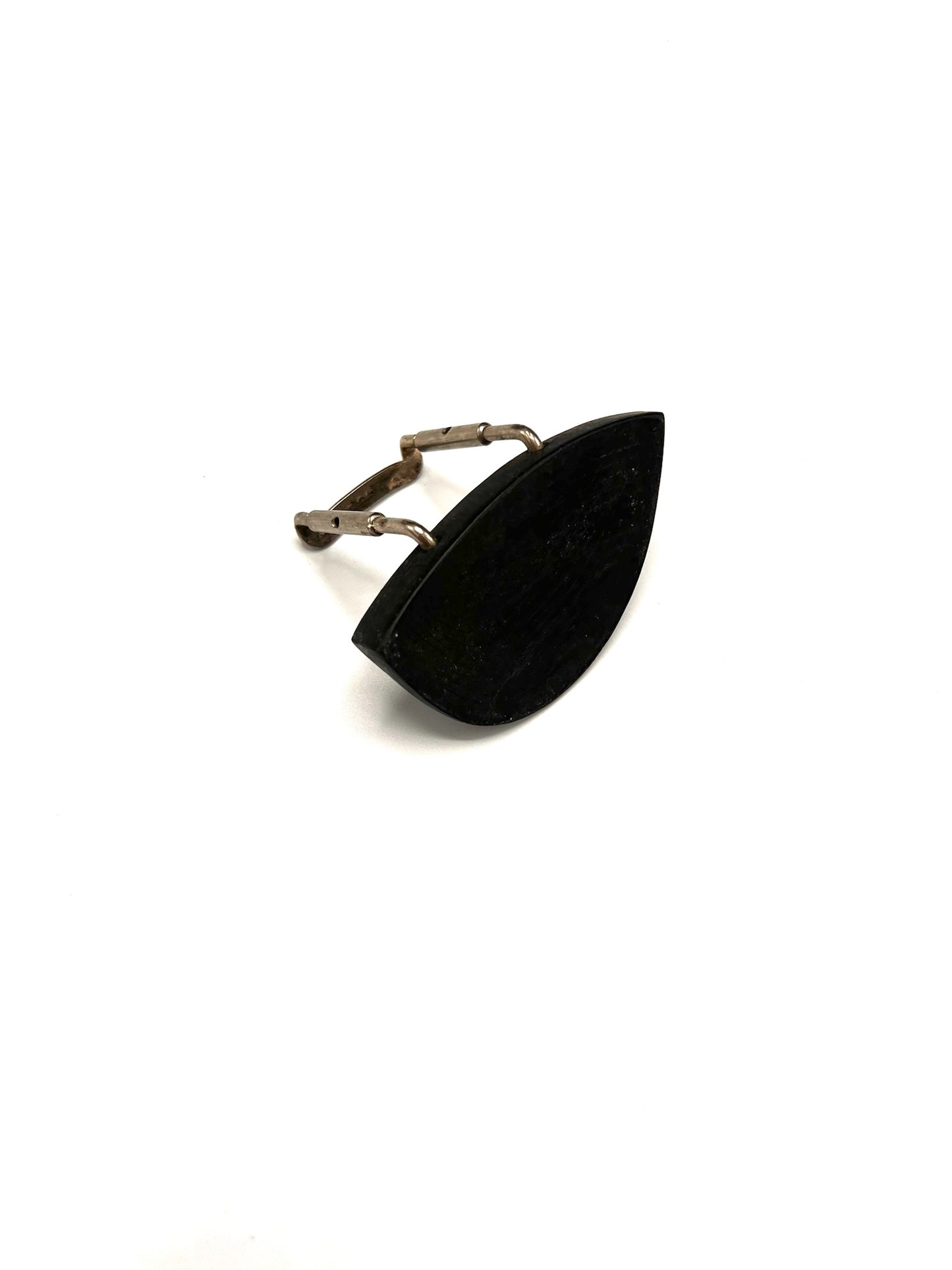 Supporto per mento per violino - Nero vintage