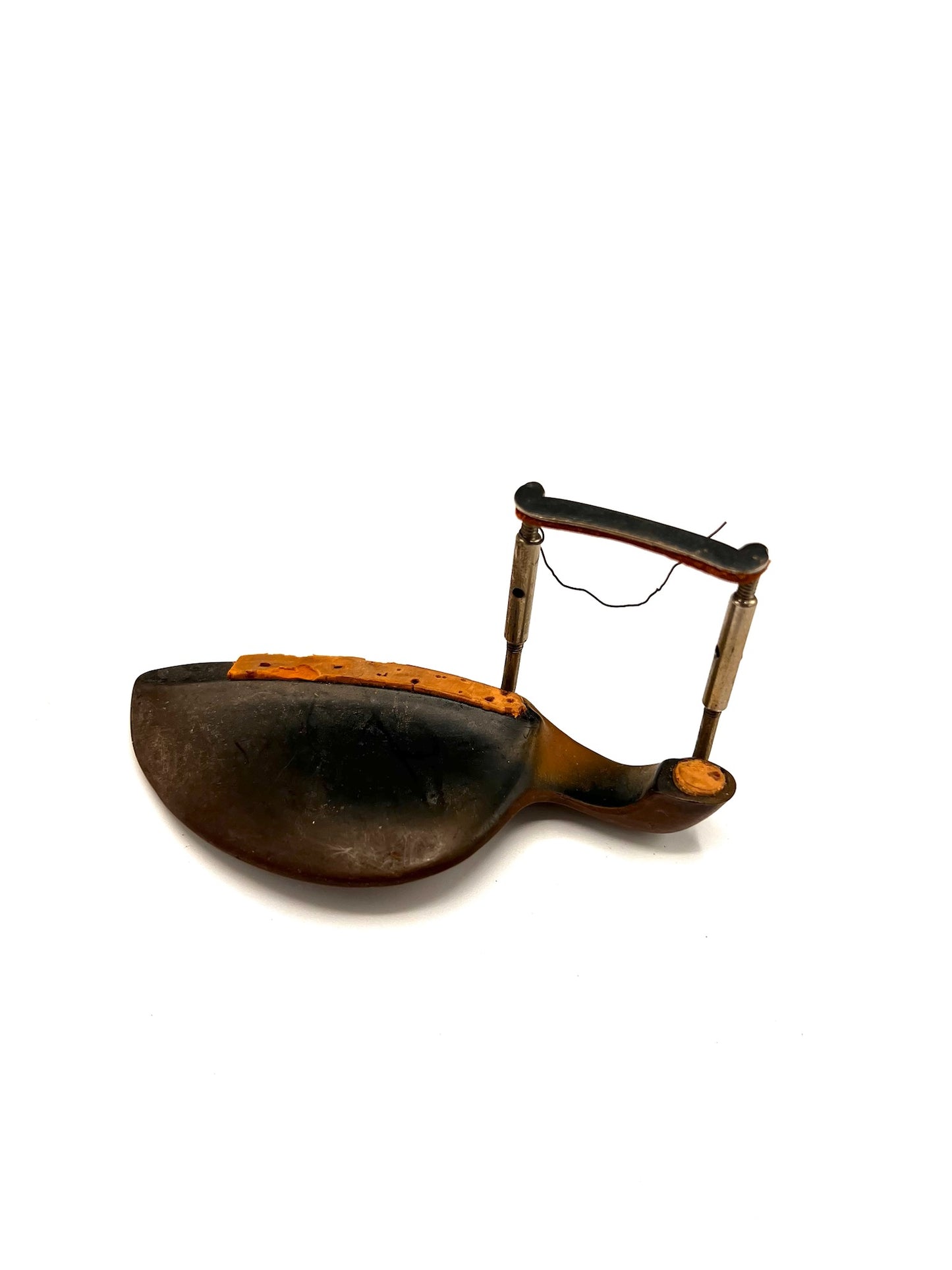 Supporto per mento per violino - Nero vintage