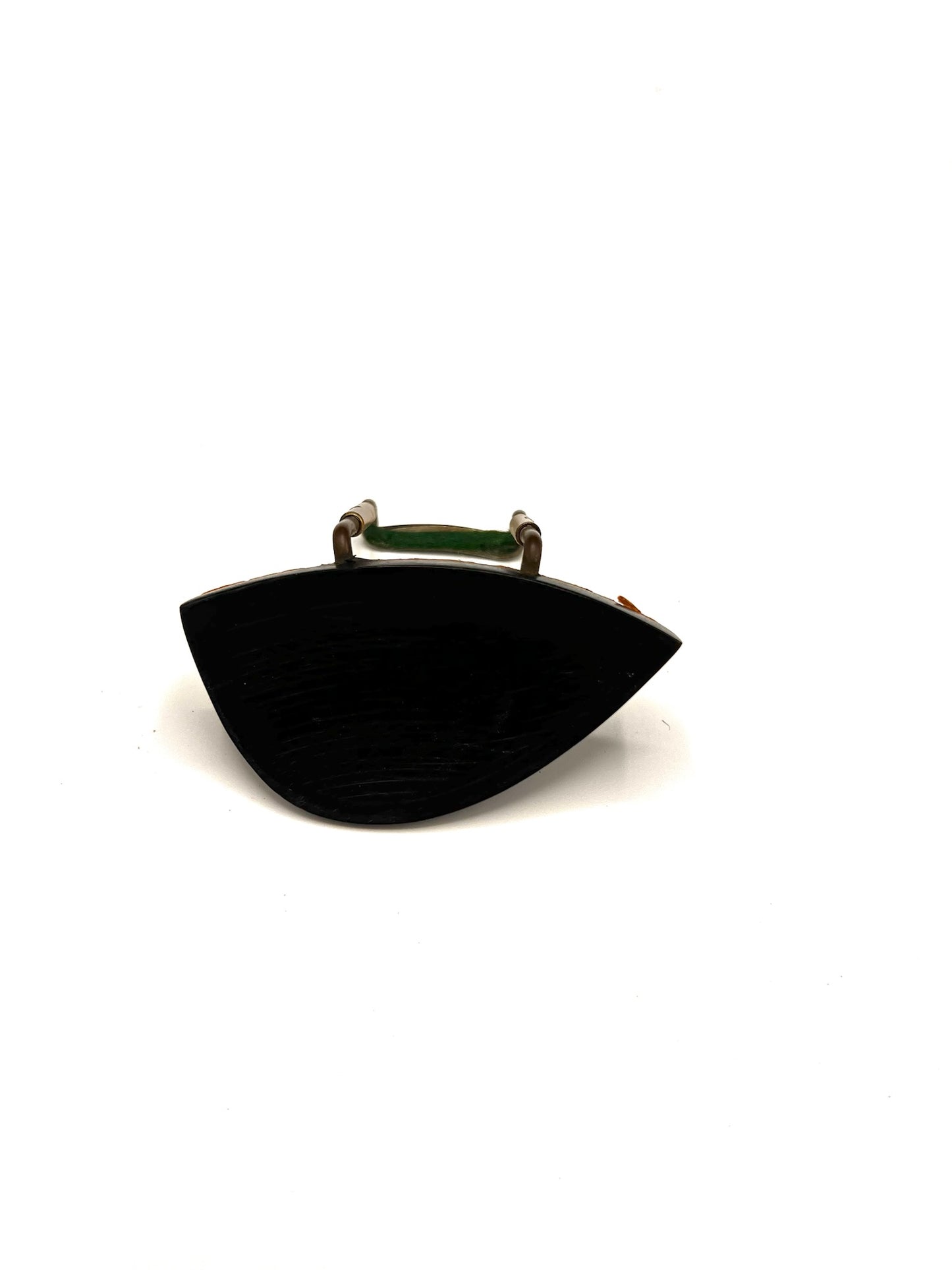 Supporto per mento per violino - Nero vintage