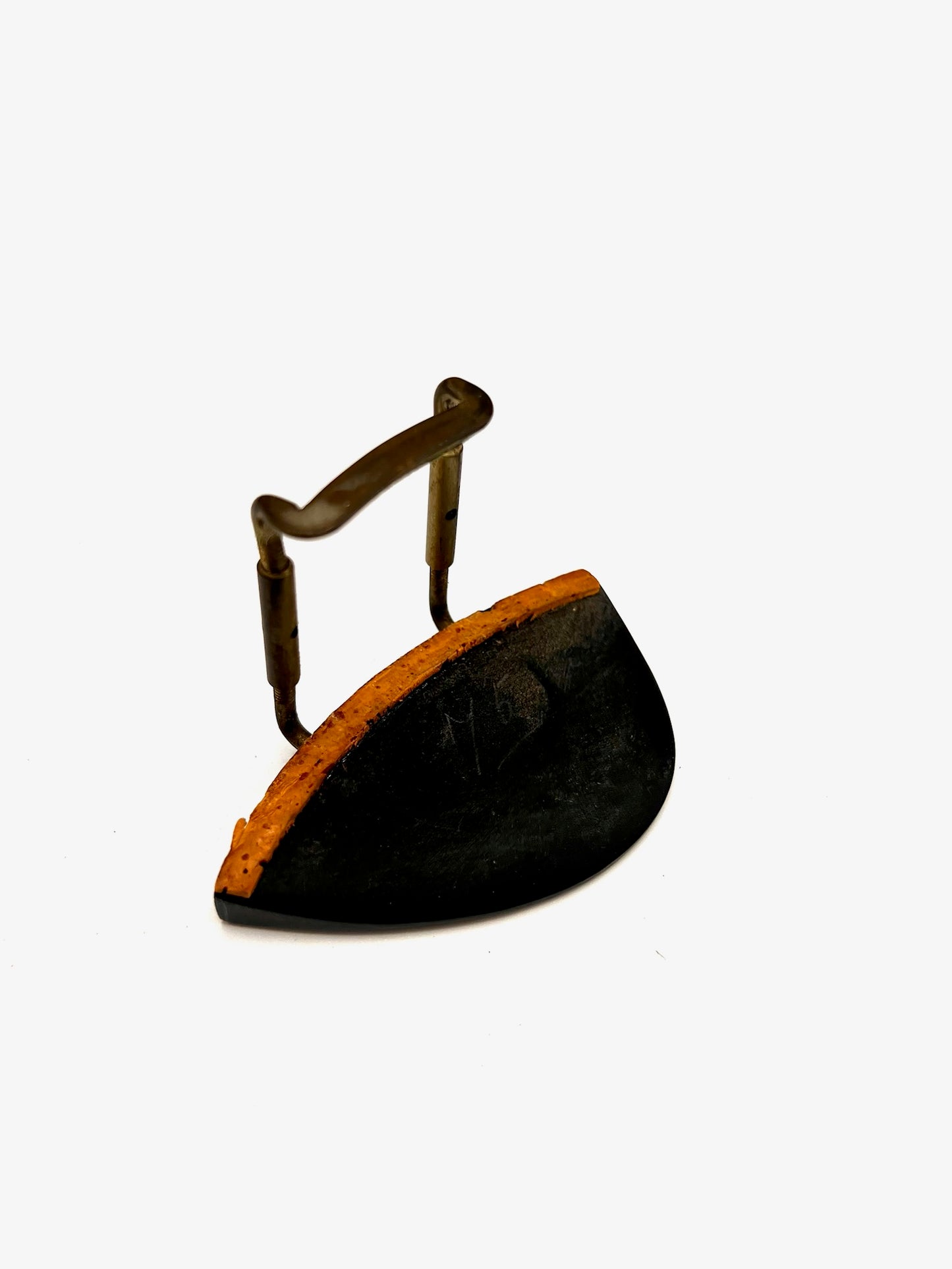 Supporto per mento per violino - Nero vintage