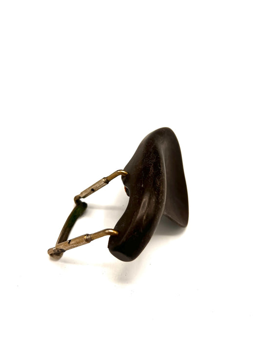 Supporto per mento per violino - Nero vintage