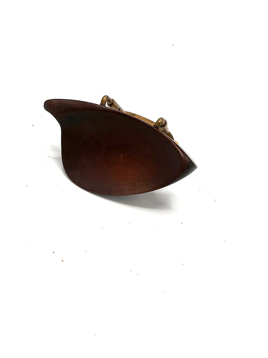 Supporto per mento per violino - Nero vintage