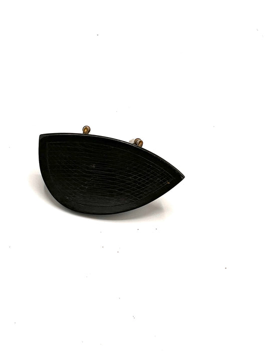 Supporto per mento per violino - Nero vintage