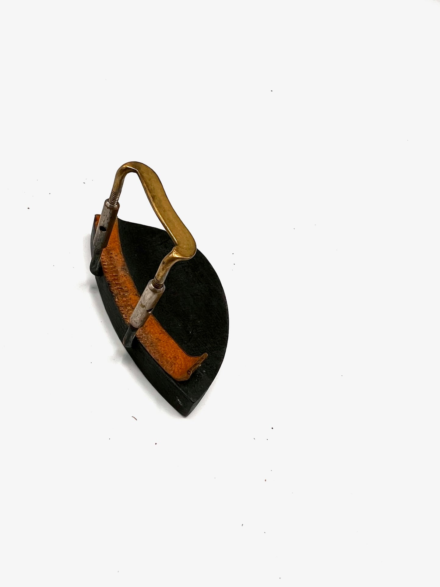 Supporto per mento per violino - Nero vintage