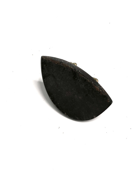 Supporto per mento per violino - Nero vintage