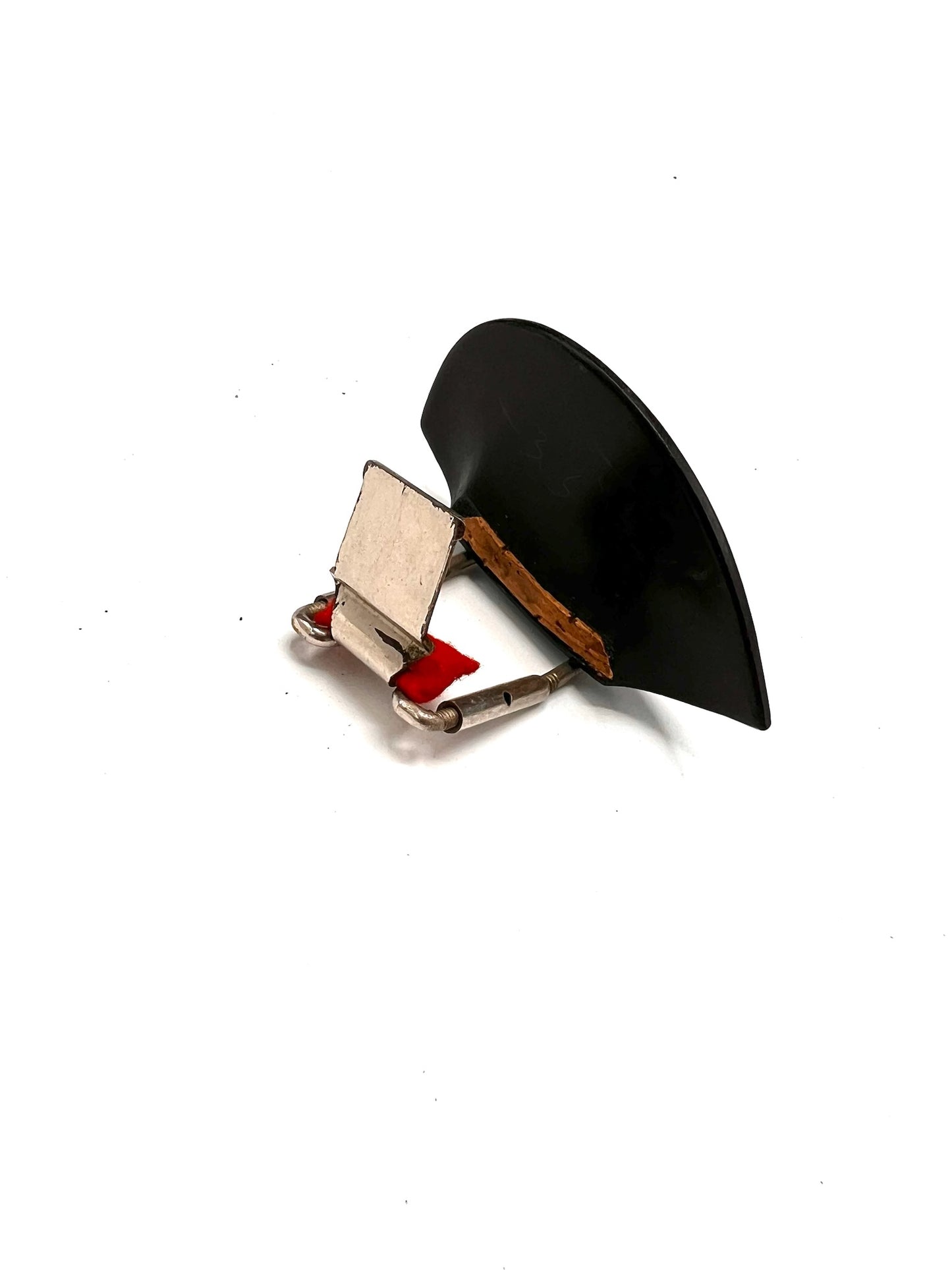 Supporto per mento per violino - Nero vintage