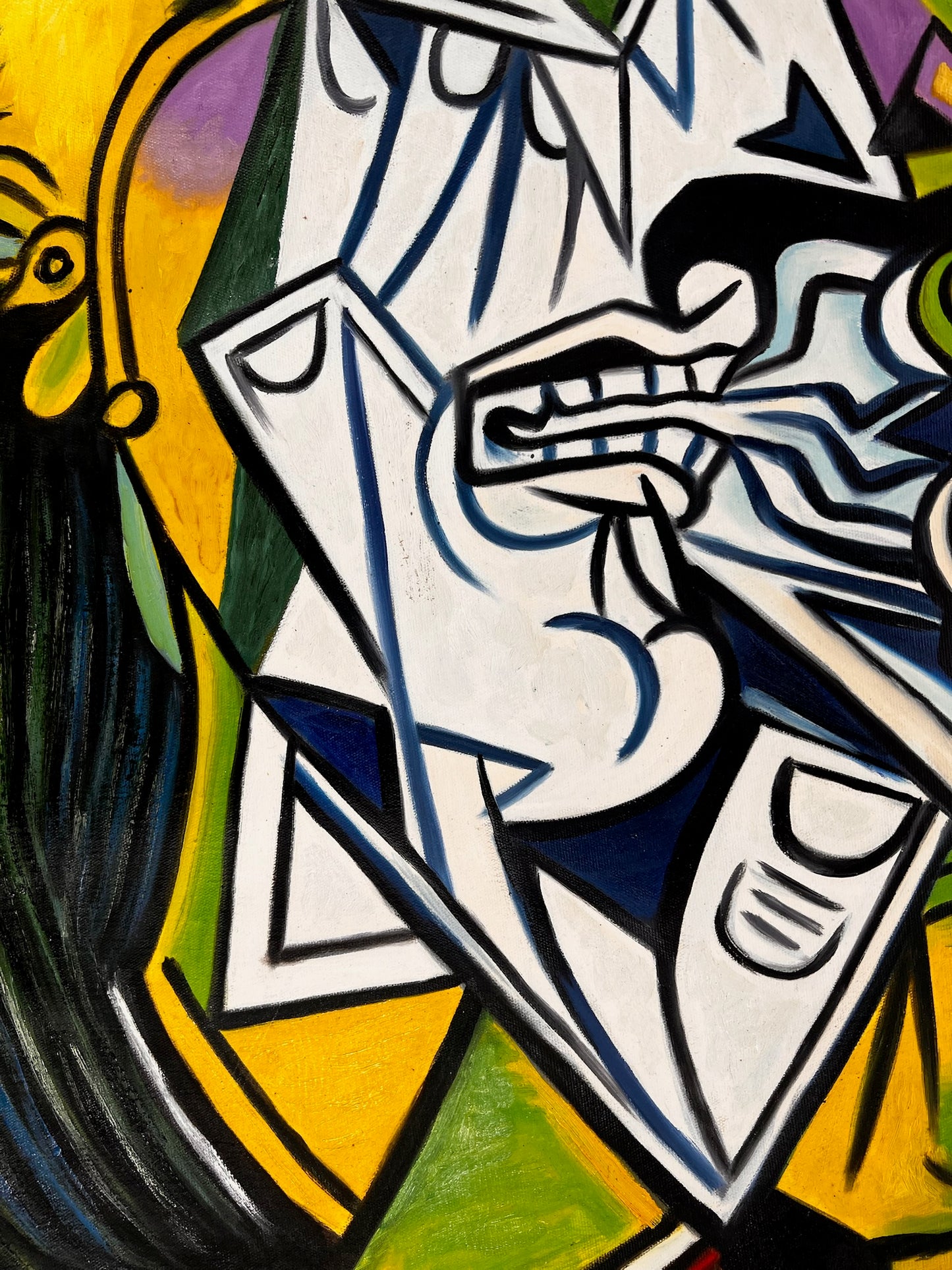 Picasso - La donna che piange - (64 × 80 cm)