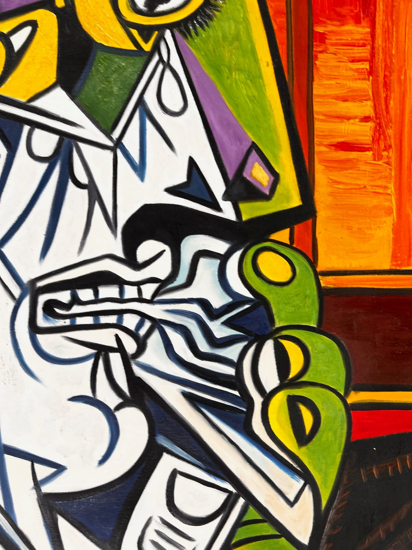 Picasso - La donna che piange - (64 × 80 cm)
