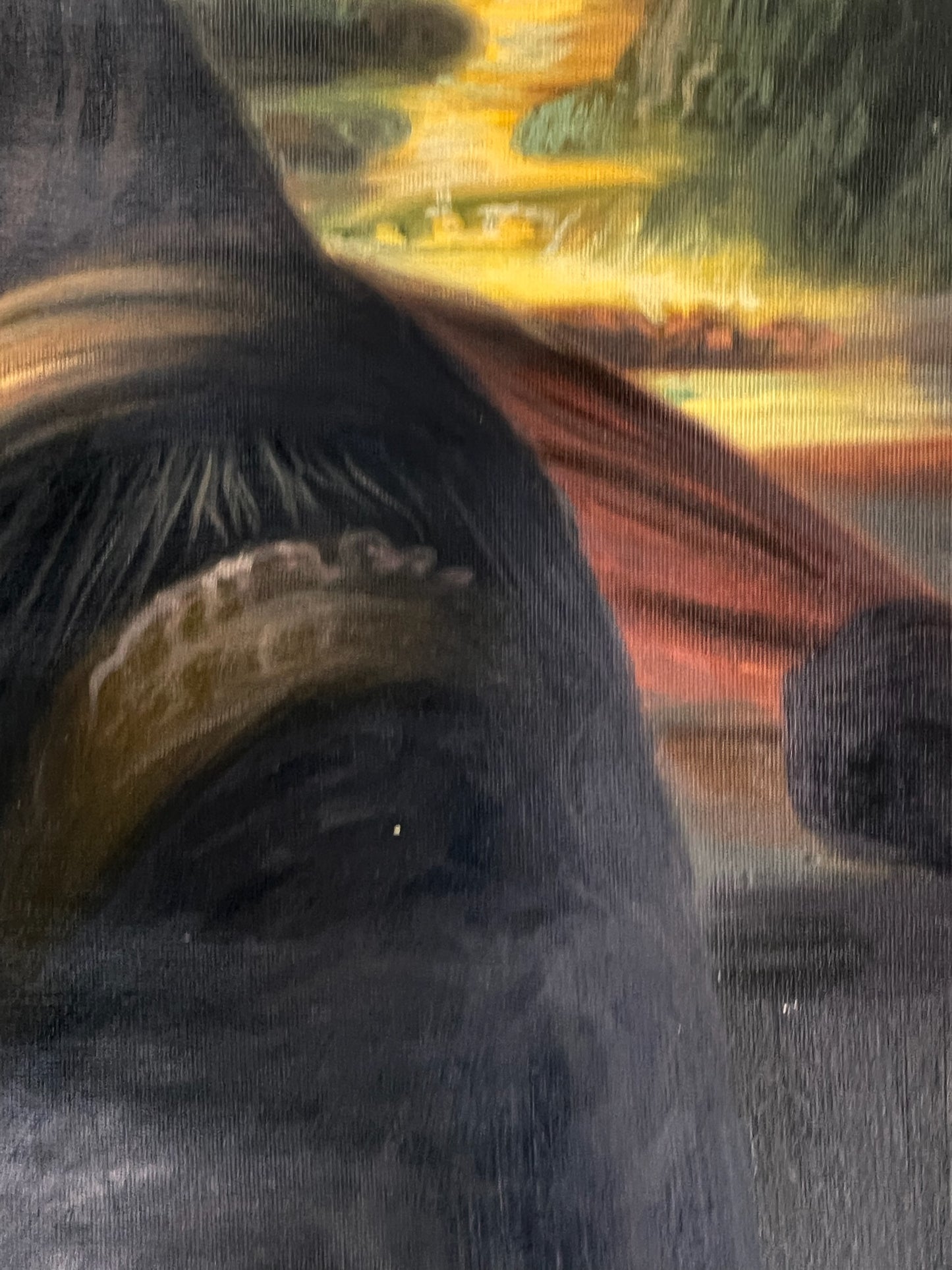 Mona Lisa – Dipinto a olio rinascimentale dipinto a mano su tela (60 × 80 cm)