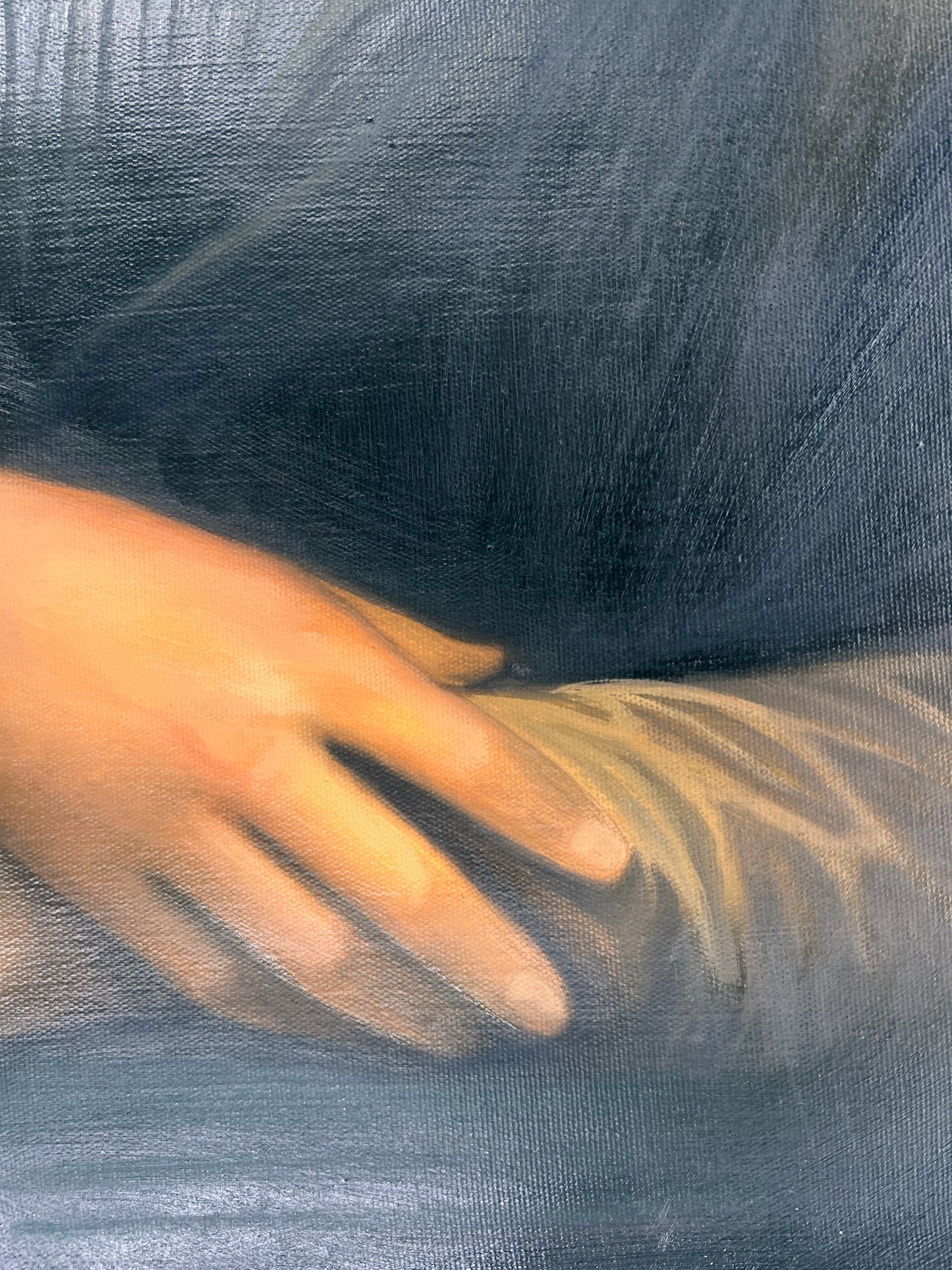 Mona Lisa – Dipinto a olio rinascimentale dipinto a mano su tela (60 × 80 cm)
